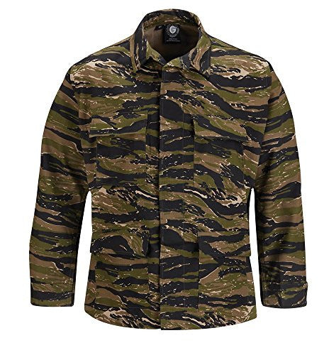 Genuine Gear BDU Coat (60/40 Cotton/Poly Ripstop) XL Long (Asian Tiger Stripe)