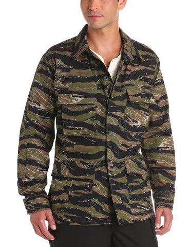 Genuine Gear BDU Coat (60/40 Cotton/Poly Ripstop) 3XL Regular (Asian Tiger Stripe)