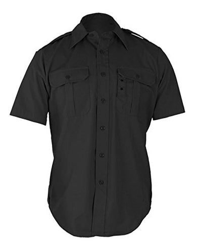 Tactical Dress Shirt - Short Sleeve 3XL Regular (Black)
