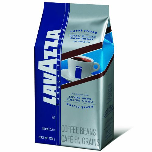 Lavazza Grand Filtro Dark Roast Whole Beans