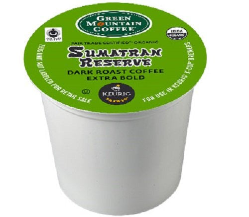 Green Mountain Coffee® Organic Sumatran Reserve Coffee K-Cup® Packs, 24/Bx