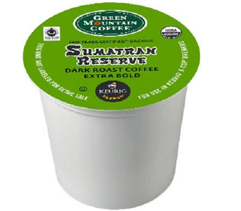 Green Mountain Coffee® Organic Sumatran Reserve Coffee K-Cup® Packs, 24/Bx