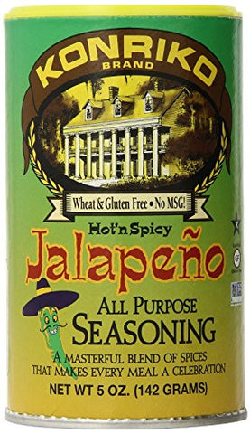 Conrad Rice Mill (Konriko) Jalapeno Seasoning 5 oz.