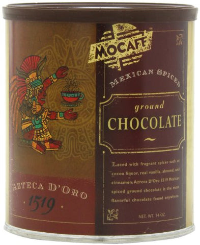 Azteca D'Oro 1519 Mexican Spiced Ground Choolate - 14oz can