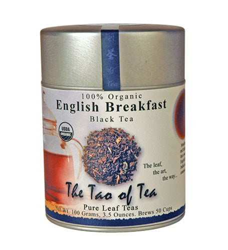 Organic ENGLISH BREAKFAST Black Tea, 3.5 oz