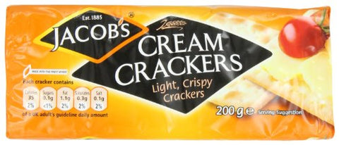 Jacobs Cream Crackers 200g (7oz)