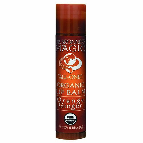 Organic Lip Balms Orange Ginger - 0.15 oz