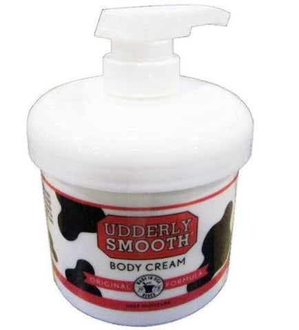 Udderly Smooth Body Cream with Dispenser Pump - 10oz Jar