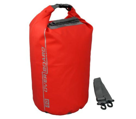 30 Liter DELUXE Waterproof Dry Bag - Red