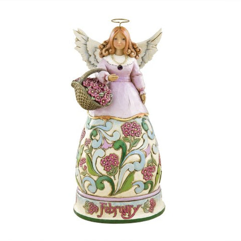 Enesco JS HWC Fig February Angel