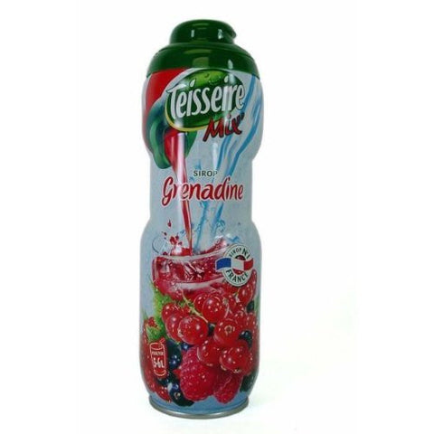 French Grenadine Pomegranate Teisseire Concentrated Syrup, 600mL