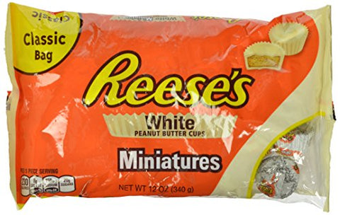 Reese's White Peanut Butter Cup Miniatures 12 Oz (Individual)