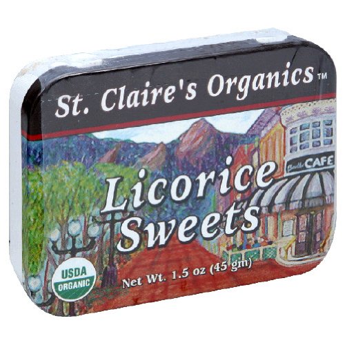 St. Claire's Organic Licorice Sweets, 1.5 oz