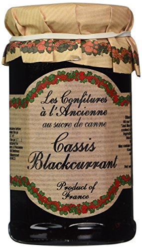Les Confitures a l'Ancienne Blackcurrant Jam,9.5oz.