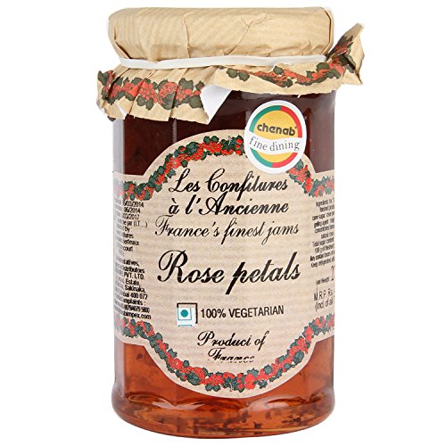 Les Confitures a l'Ancienne Rose Petal Jam,9.5oz.