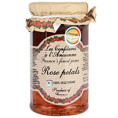 Les Confitures a l'Ancienne Rose Petal Jam,9.5oz.