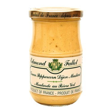 Edmond Fallot Green Peppercorn Mustard, 7 oz
