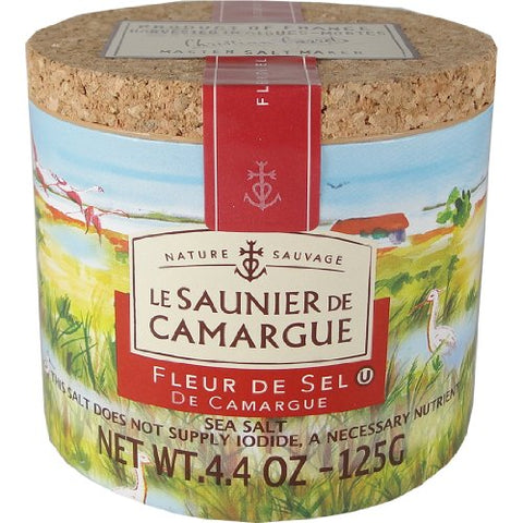 Le Saunier de Camargue Fleur de Sel, 4.4 oz