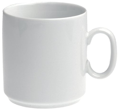 Mug - White (ø-3 ¼", H-3 ¼", 11 ¾ oz)