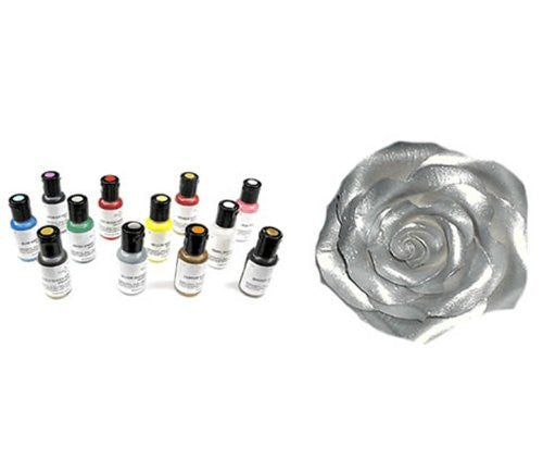 Silver Sheen Americolor AmeriMist Air Brush Food Color, 4.5 oz. bottle