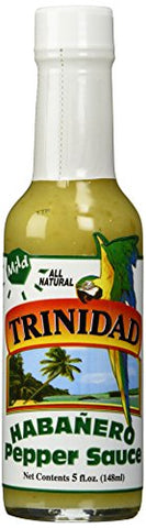 Trinidad Mild Habanero Pepper Sauce 5 oz (not in pricelist)