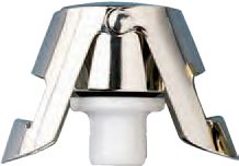 Super-Seal Champagne Stopper, Nickel Plated