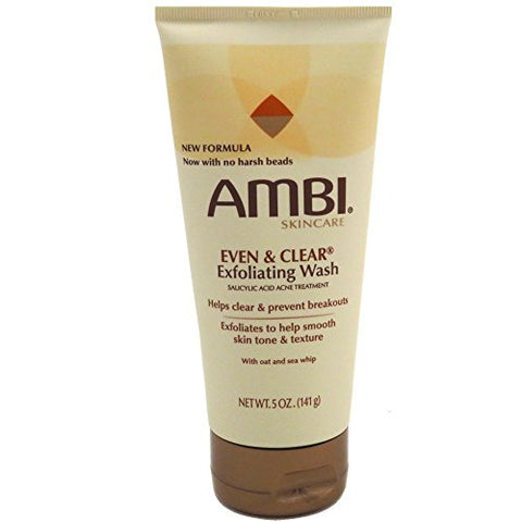 Ambi Even & Clear Exfoliating Wash Treatment - 5 fl oz