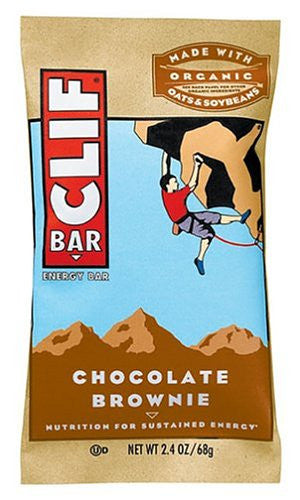 Clif Bar Energy Bar, Chocolate Brownie, 2.4-Ounce Bars, 12 Count (Pack of 2)