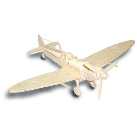 Woodcraft Construction Kits, Spitfire, 13 x 28 x 34 cm
