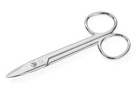 Toenail Scissors Curved Matt Stainless