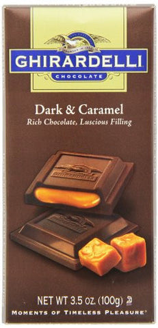 Ghirar Prestige Bar - Dark Choco w/ Caramel, 3.5oz