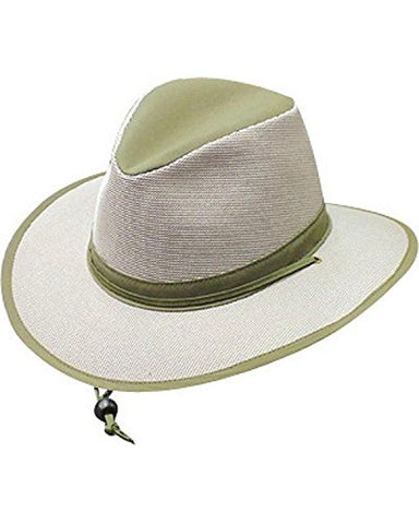 Aussie Breezer - SPF 50+ Ultralight Fabric, Mesh Brim, Crushable, Olive, Large