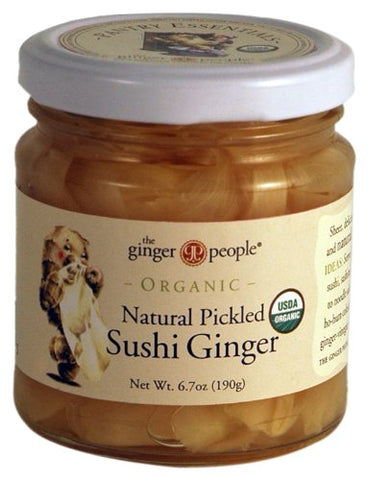 Pickled Sushi Ginger in Jar, 6.7 oz