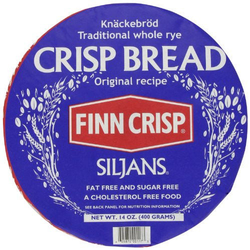 Siljans Crisp Bread Round, 14 oz