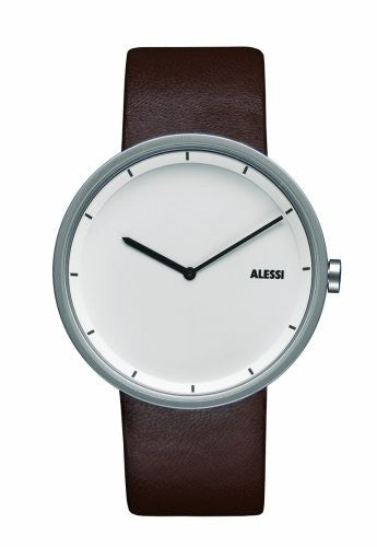 Wrist watch- Leather Strap- Brown- ¾ - h ½ in.