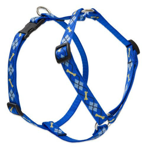 Lupine 3/4" Originals Collection - Dapper Dog, 14"-24" Roman Harness