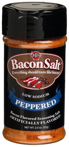 J&D’s Peppered Bacon Salt 2.0 oz