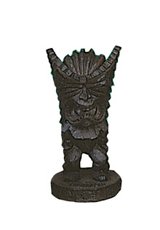 3 Inches  Hapa Wood Tiki - God of Money