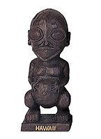 12 Inches Hapa Wood Tiki - God of Fertility