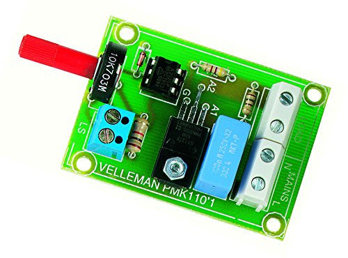 Simple One Channel Light Organ, 2.4 x 1.6"