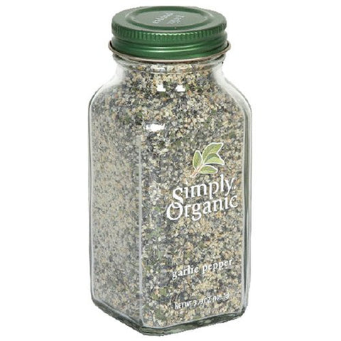 Garlic Pepper Organic, 3.73 oz. (3 pk)