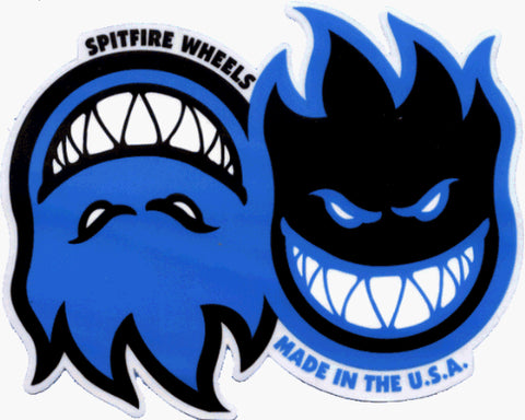 "Blue Duo Flame Logo