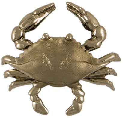Crab - Nickel Silver, premium Door Knocker