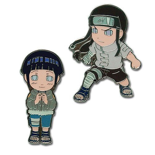 Naruto Hinata & Negi Pin Set