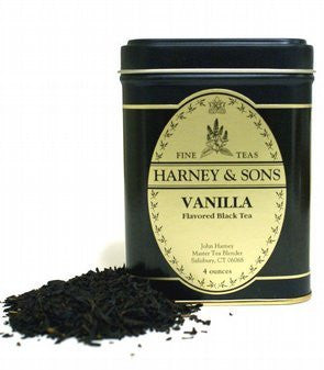 Vanilla Black - loose 4 oz tin