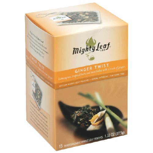 Mighty Leaf Ginger Twist Tea 15ct