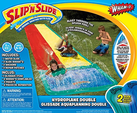 Slip ‘N Slide 15-Feet Hydroplane Double with 2 Slide Boogies