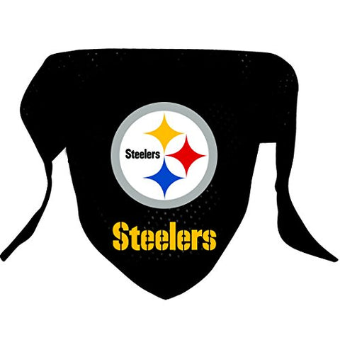 NFL Slip Over Pet Bandanas PIT STEELERS, S