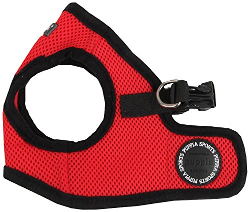 Puppia Soft B Vest Harness - Red, Large