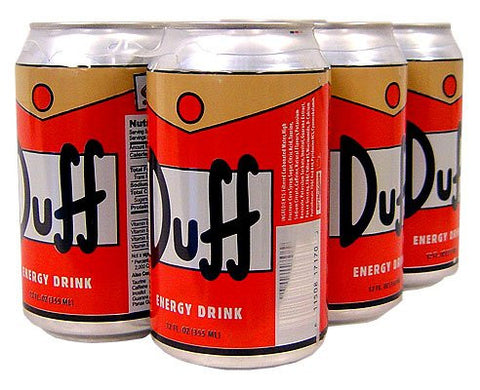 DUFF ENERGY DRINK
